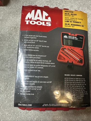 Mac tools sbr39sb hex - mac,
