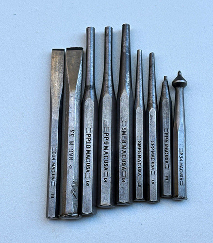 Vintage mac tools - tools, 9pc